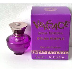 Versace Pour Femme Dylan Purple 5ml EDP Mini Travel Size NEW